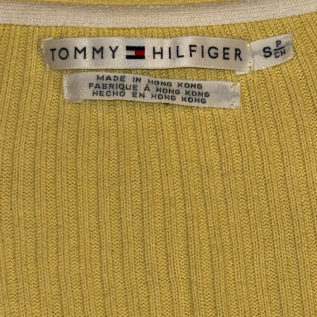 Yellow Women’s Tommy Hilfiger Cardigan - Image 3