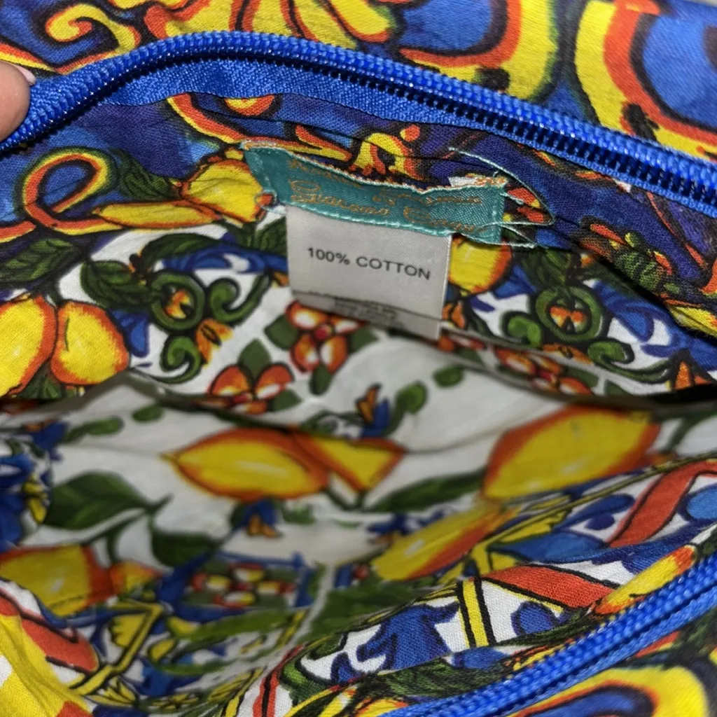 GIACOMO CINQUE FOR ANTICA SARTORIA
BLUE SEQUINS YELLOW GREEN BEADED CLUTCH ITALY Blue - Image 13