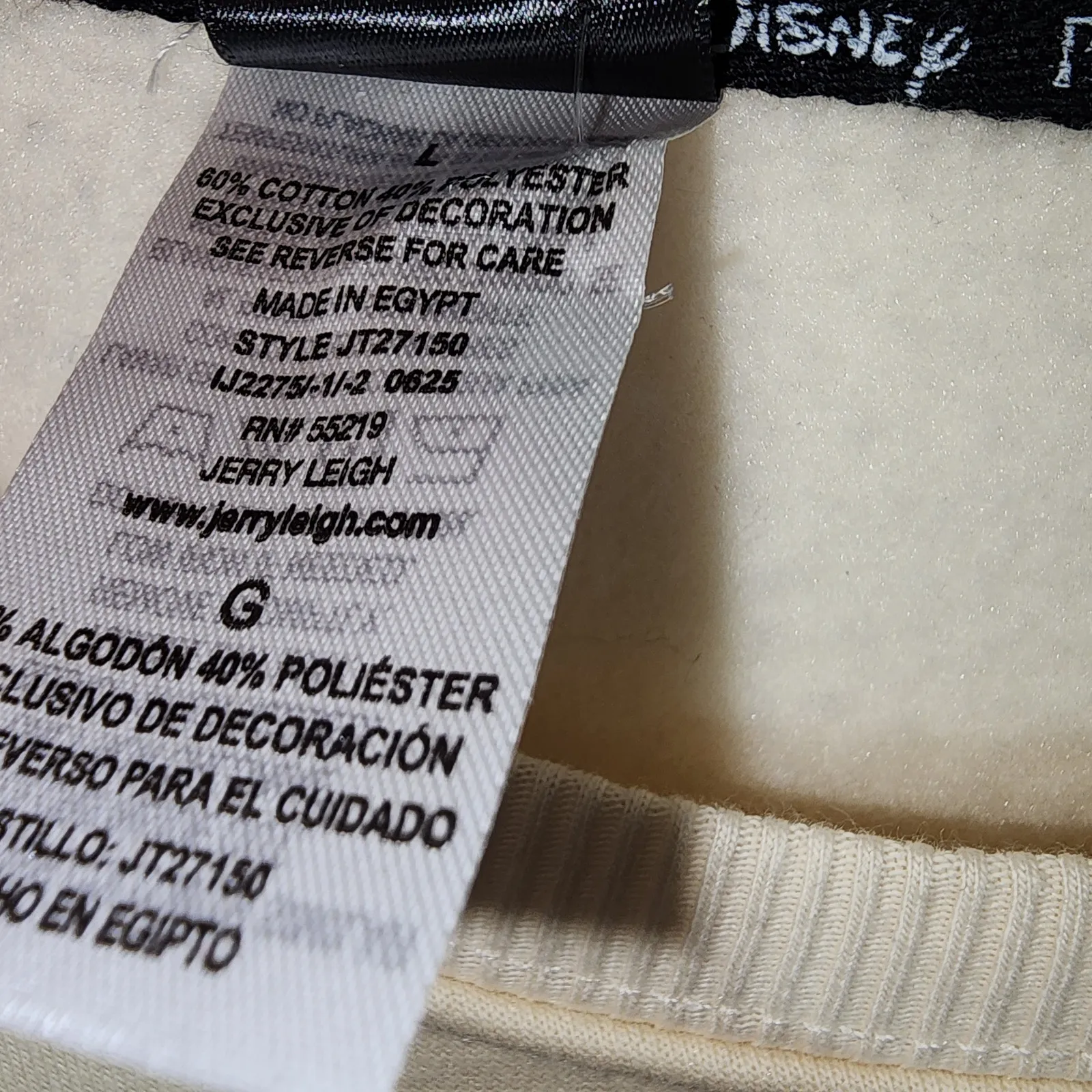 Lightning McQueen white sweatshirt women size Large - Image 5