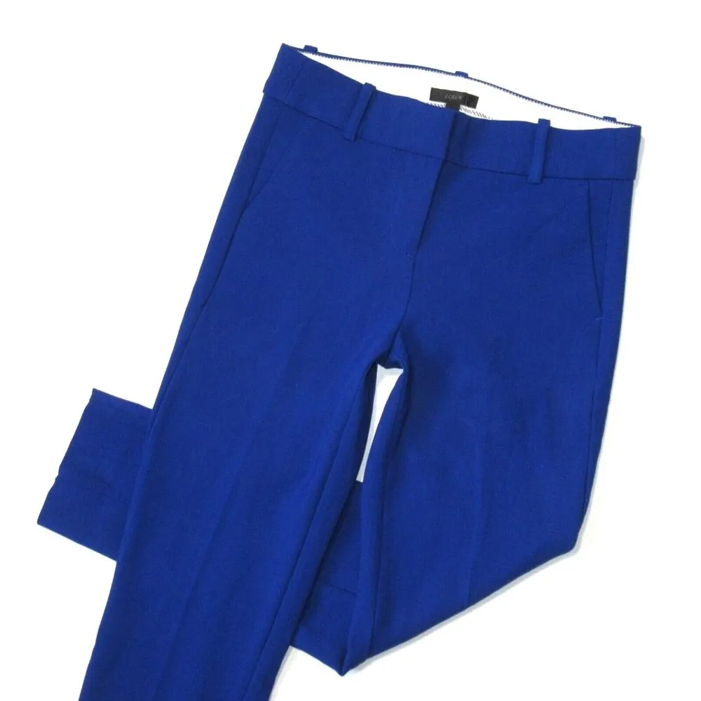 NWT J.Crew Slim Crop Cameron in Blue Indigo Four Season Stretch Ankle Pants 2 - Image 2