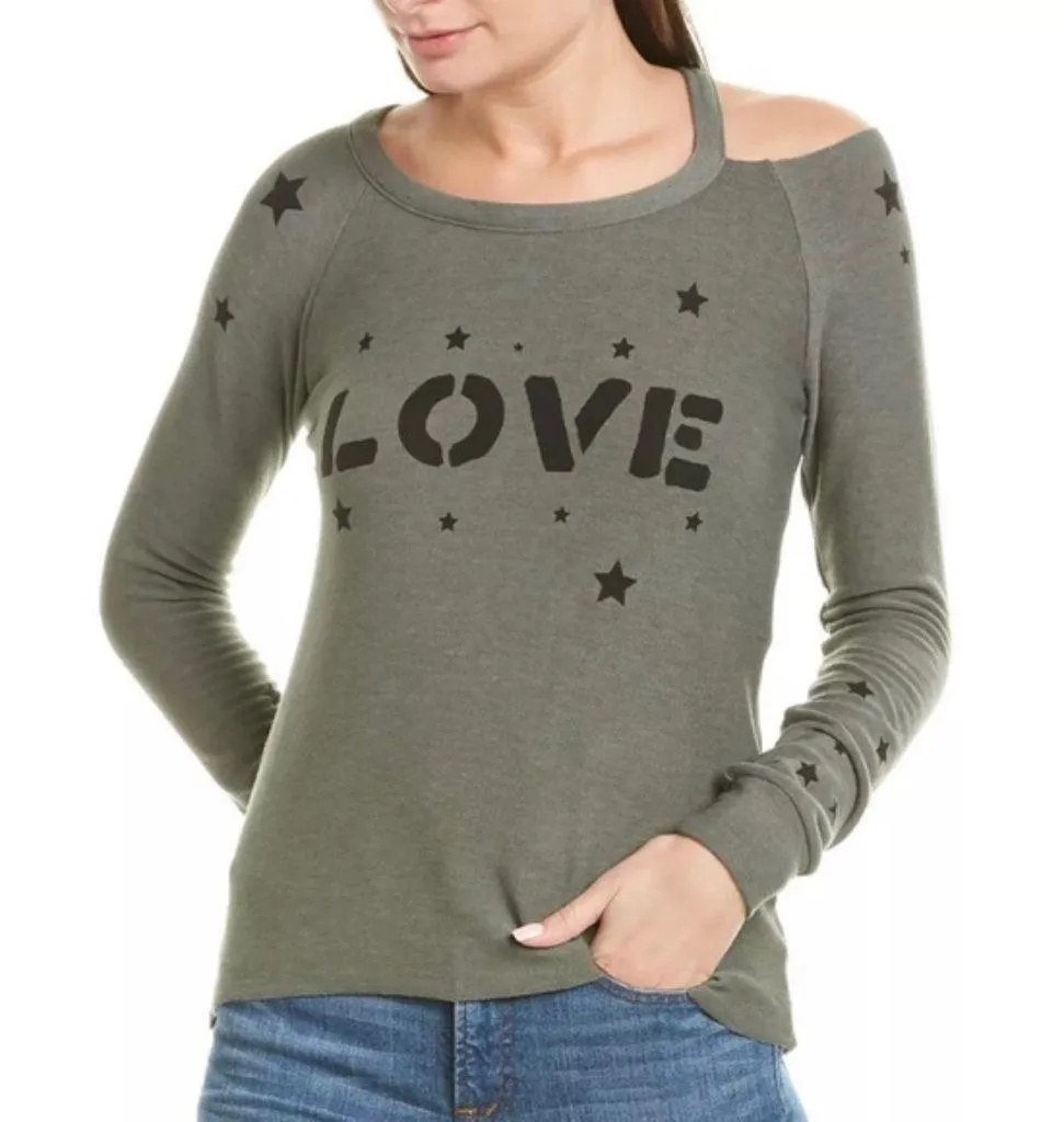 NWT Chaser  Love Stars Cozy Knit Vented Pullover - Image 2