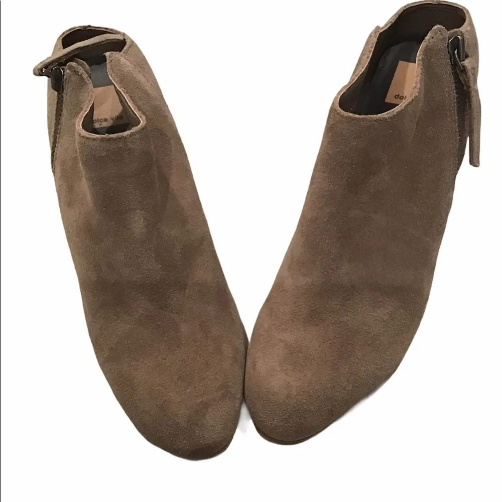 Dolce Vita Hena Suede Bootie Size 7 - Image 9