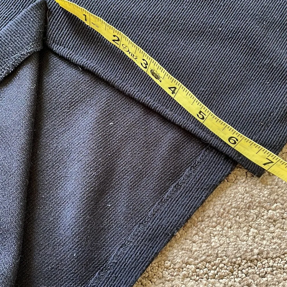 Zara soft ribbed back slit pencil midi skirt - Image 7