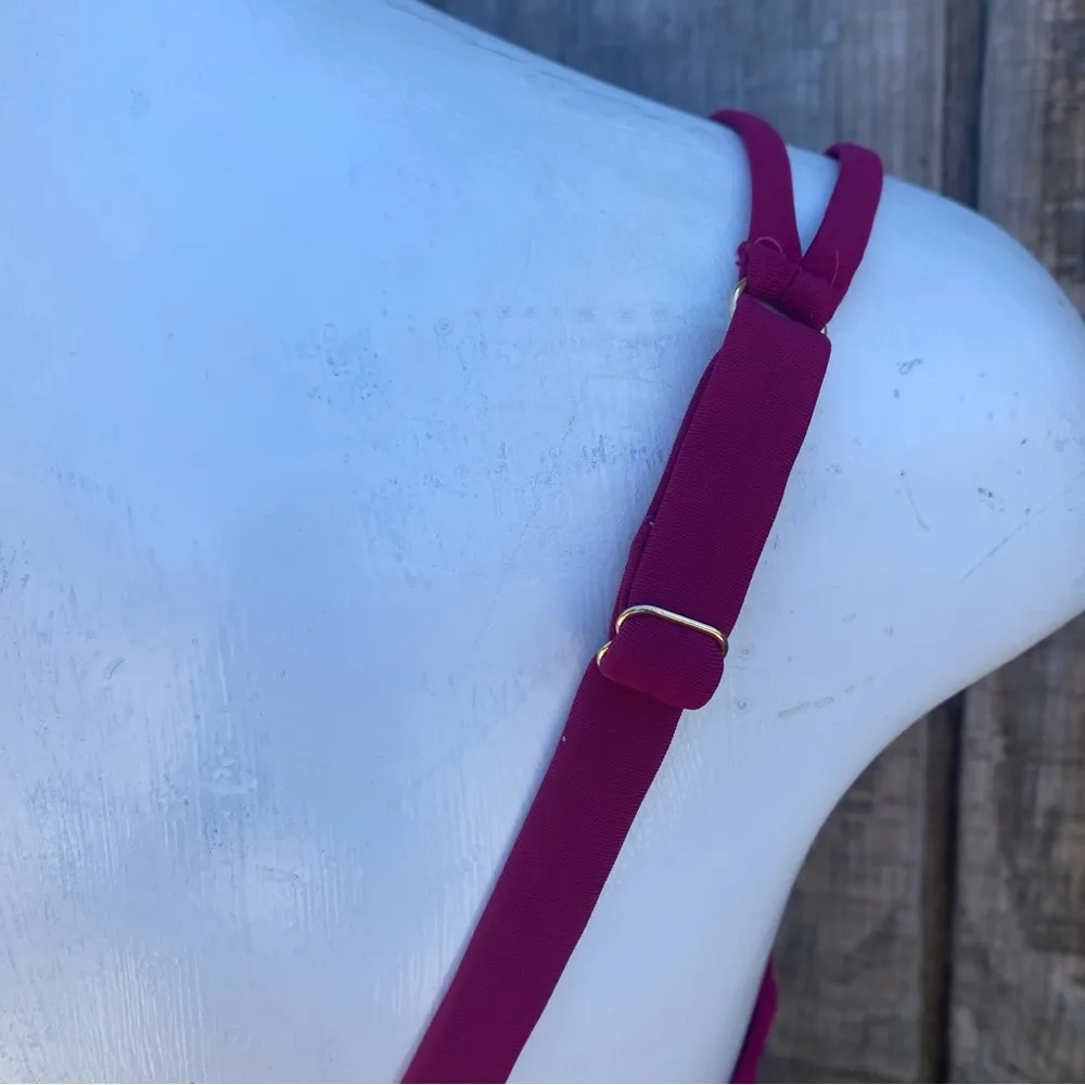 Charmo Two Piece Bikini Scalloped Top Hi - Image 7