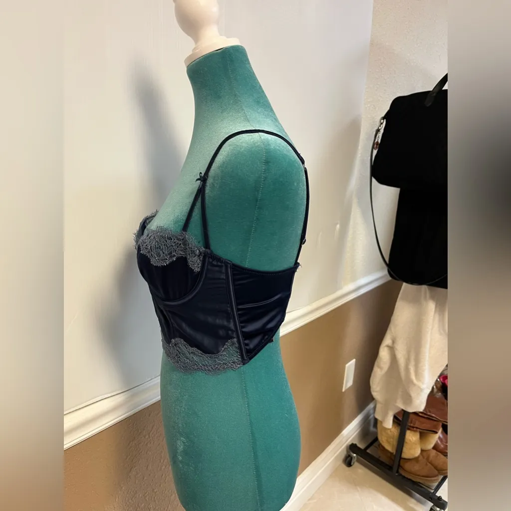 Victoria’s Secret Dream Angels‎ Wicked Unlined Balconette Satin Corset Bra – 34C - Image 4