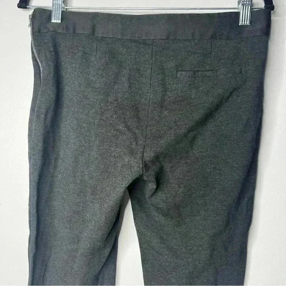 Everlane Knit Side Zip Legging Pants Charcoal Gray Stretch - Image 5