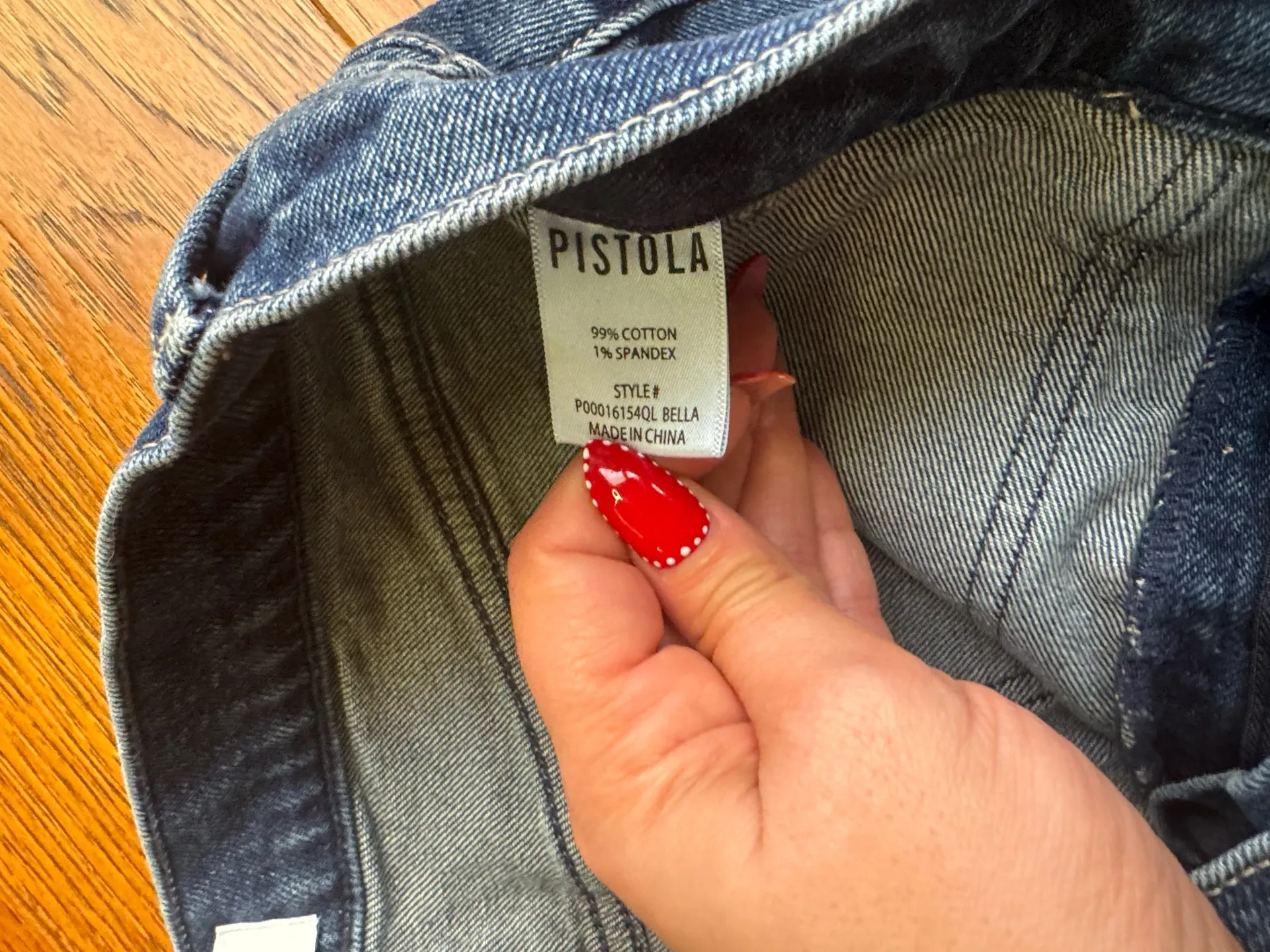 Pistola Penny High Rise Wide Leg Jeans Calluna  - Image 11