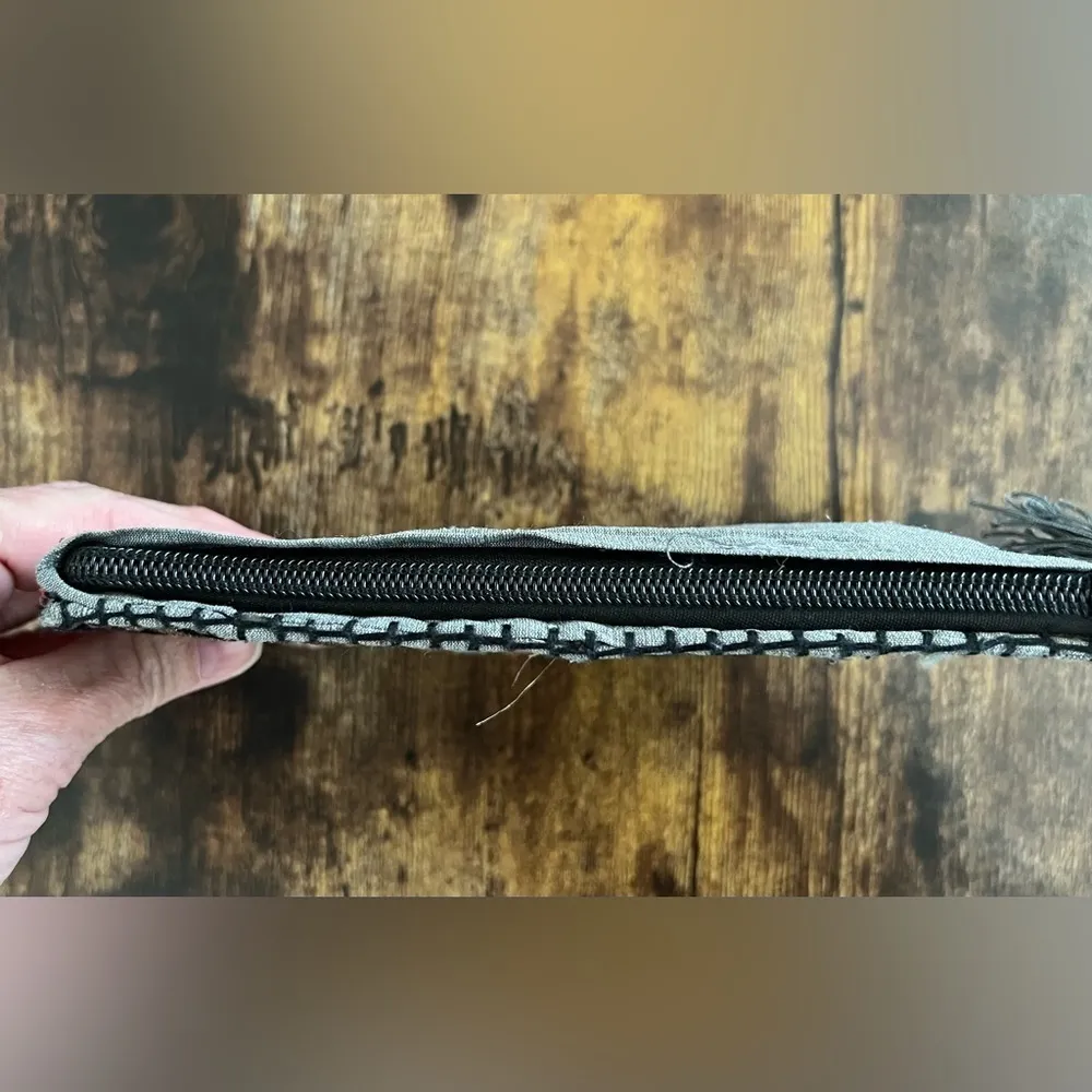 Rising Tide | small decorative fabric bag. - Image 9