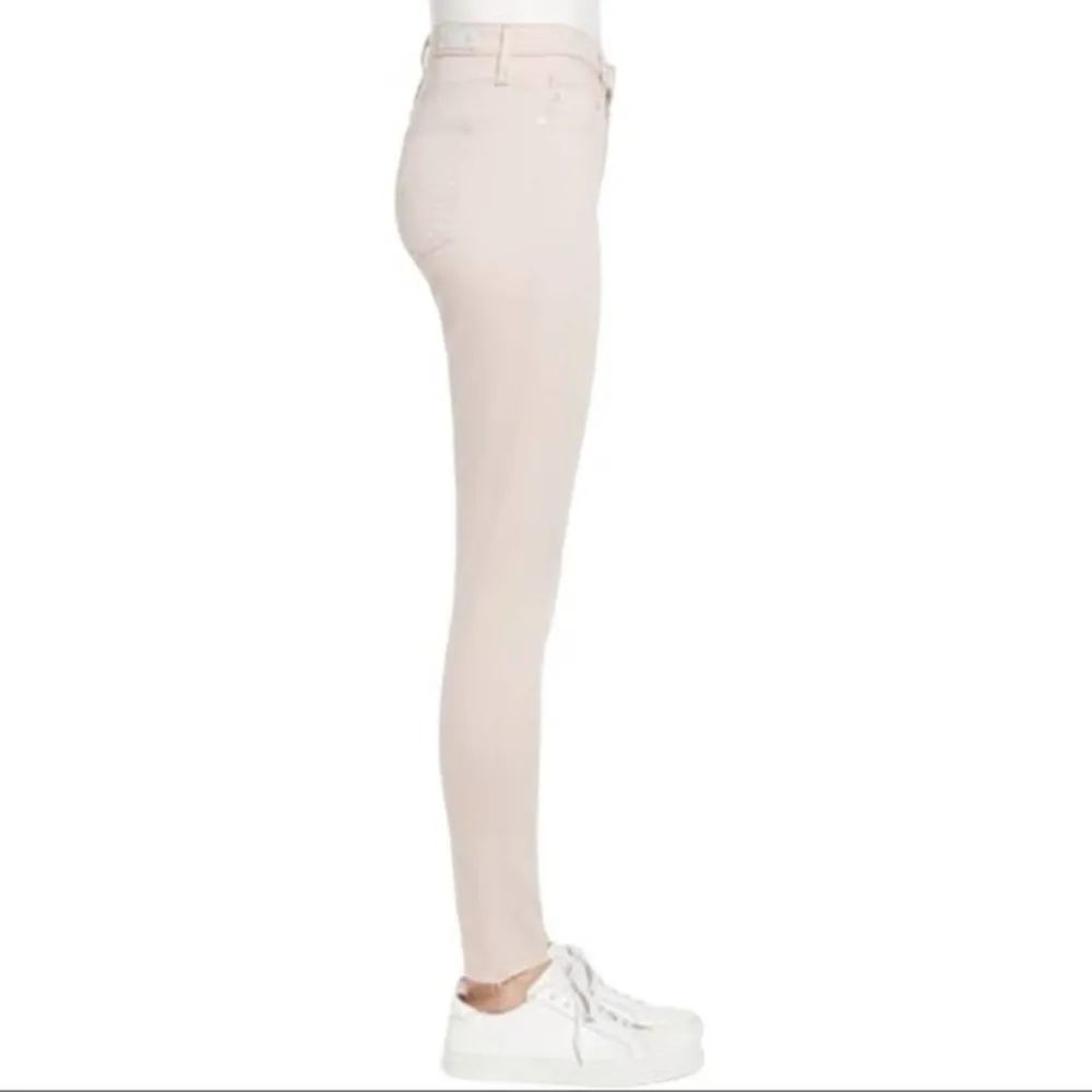 AG Super Skinny Ankle Legging Peaked Pink Size 28 NWT - Image 6