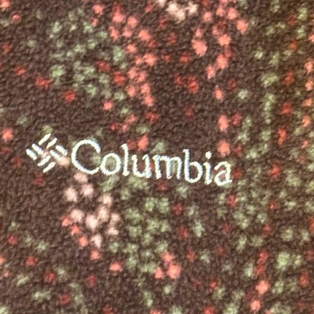 Columbia Women Arctic Air Half Zip Polar Fleece Pullover Jacket Burgundy medium - Image 5