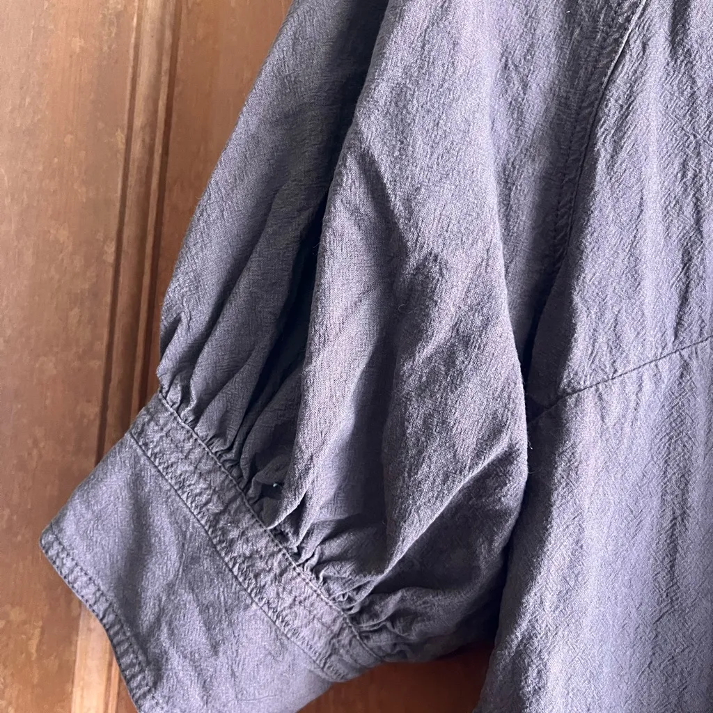 We The Free Chocolate Button-Up Shirt - Image 6