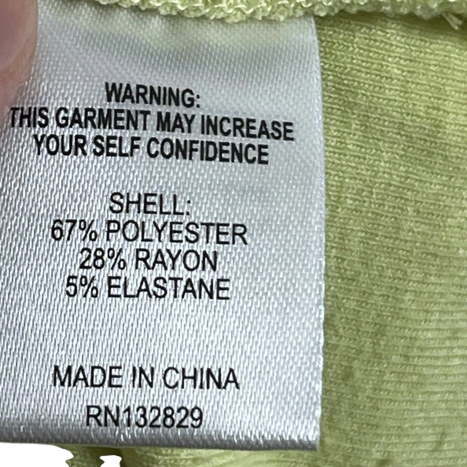 Song of Style Woodrow Mini Dress Small Key Lime Green Jersey Coctail Party Knot - Image 10