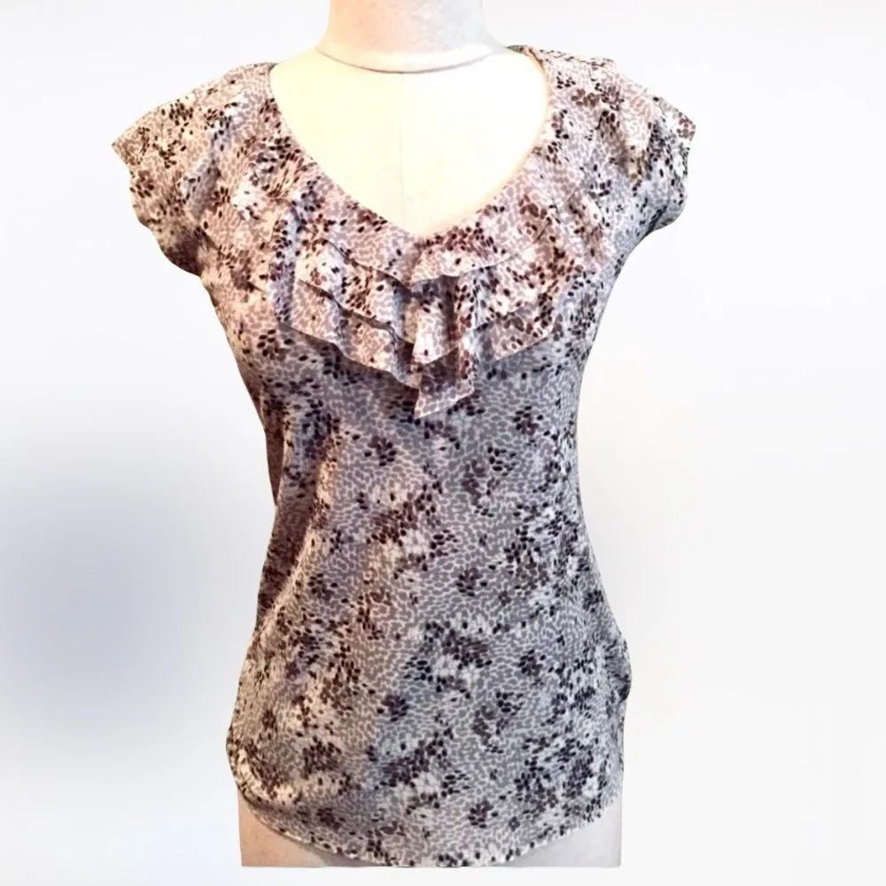 Semantiks  short sleeved ruffle top S - Image 8