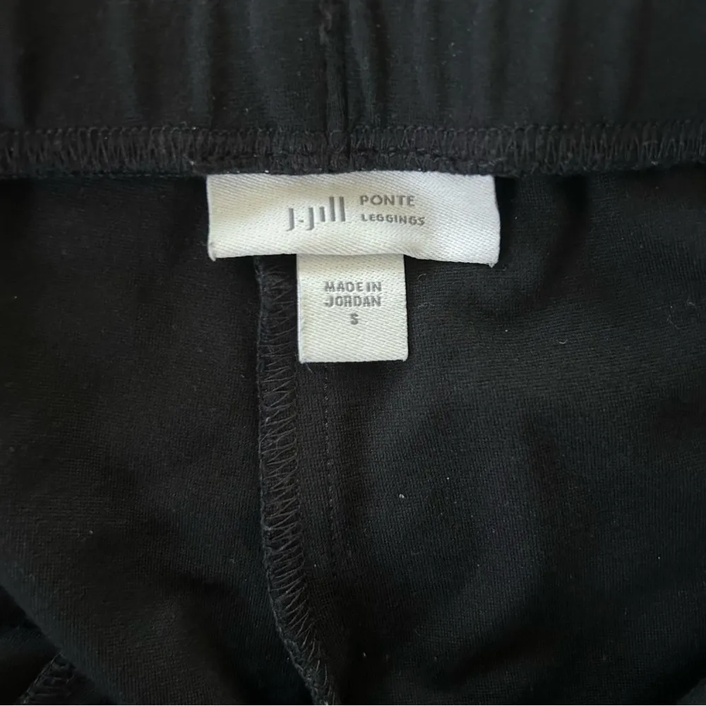 J Jill Pointe Black Leggings Women’s Small - Image 5