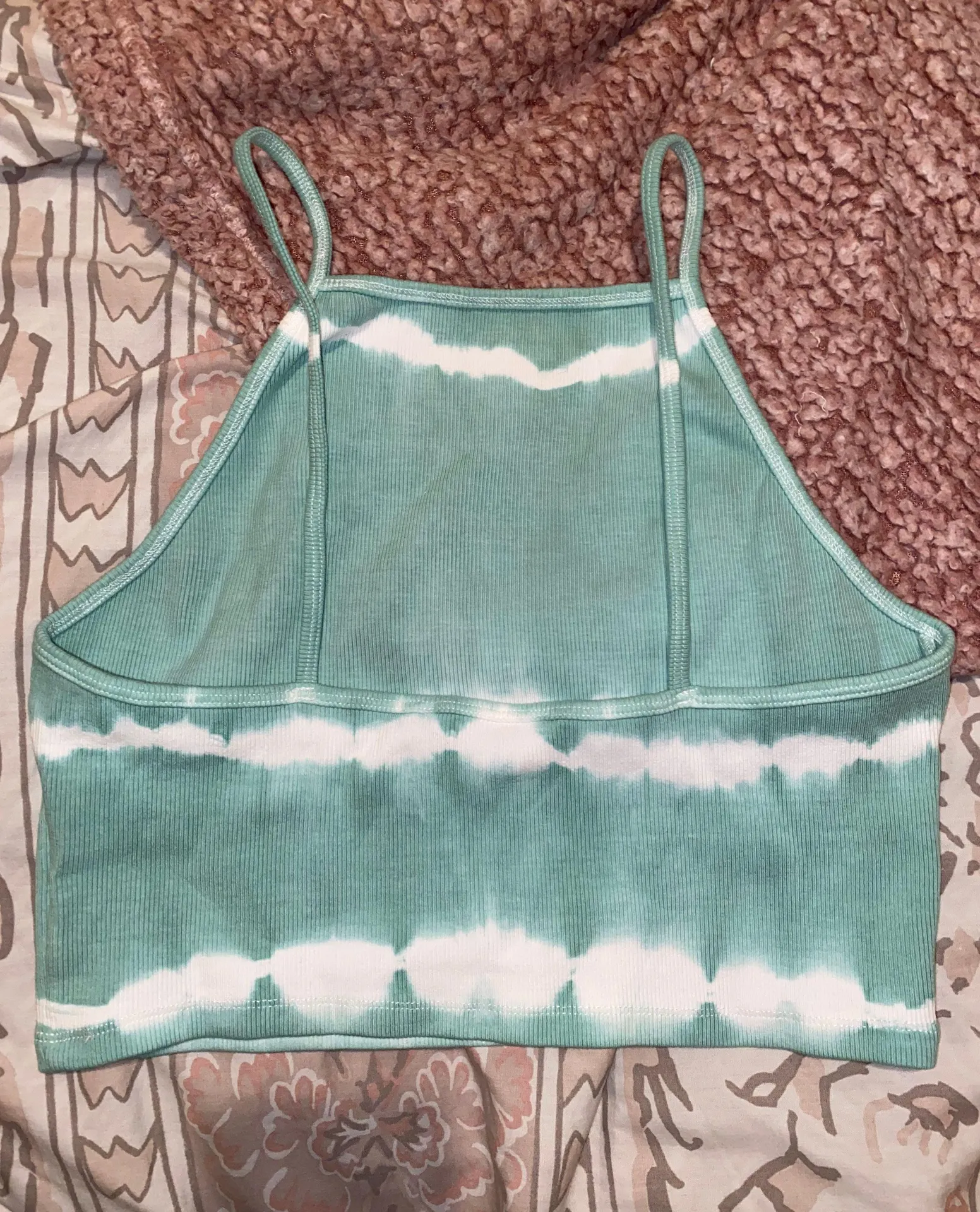 Green Tie Dye Tank - Image 2