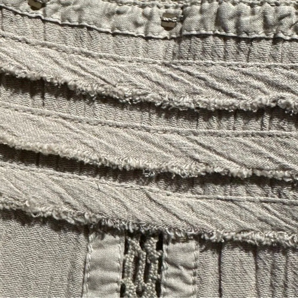 Free People Summer Stars Button Down Shirt Sz XS - Image 14