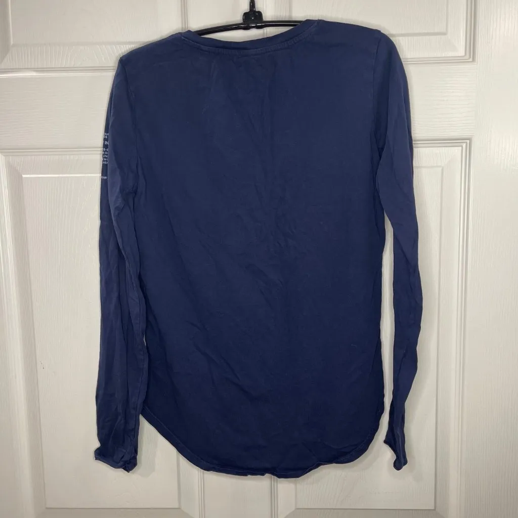 G-Star Raw Long Sleeve Tee Women's Size Small V Neck T-Shirt Cradle to Cradle‎ - Image 3