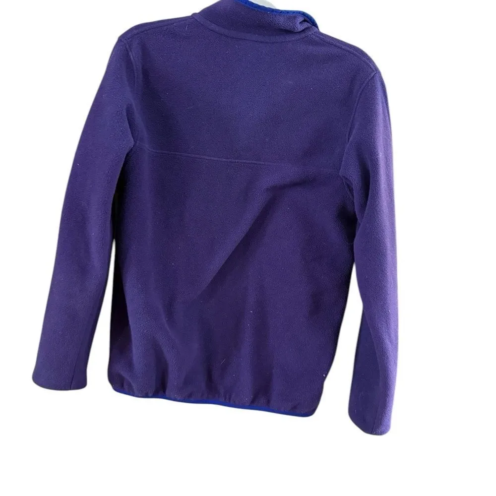 Patagonia Purple Snap Pullover Lightweight Sweater Small - Image 9