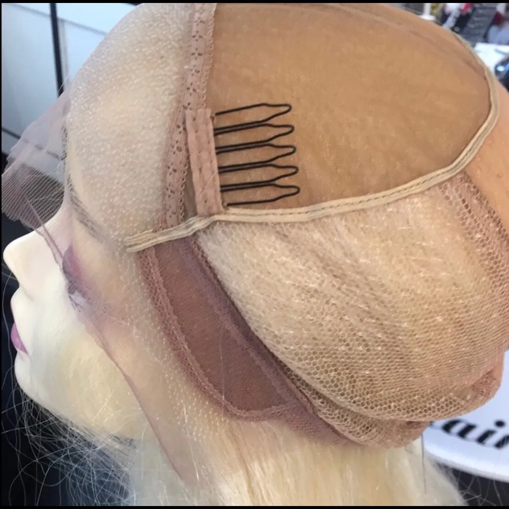 Full lace blonde 613 Layers medium length 2020 Wig - Image 8