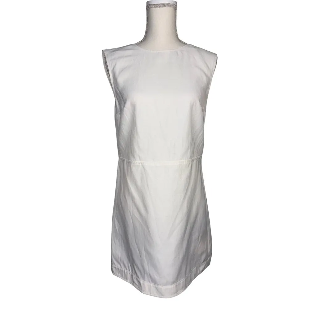Loulou Studio Hoya Sleeveless Dress in Ivory Medium New Womens Mini backless White - Image 4
