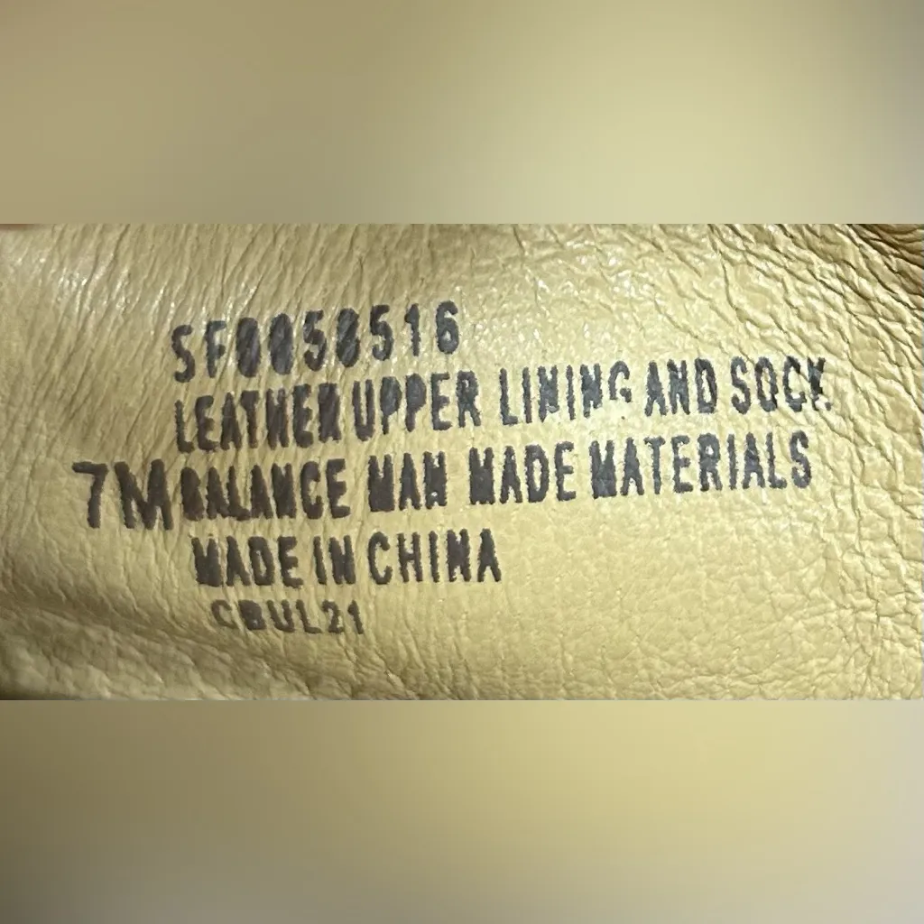 Sofft Size 7 Strathmore Italian Suede Wedge Ruched Open Toe Slide Sandals - Image 5