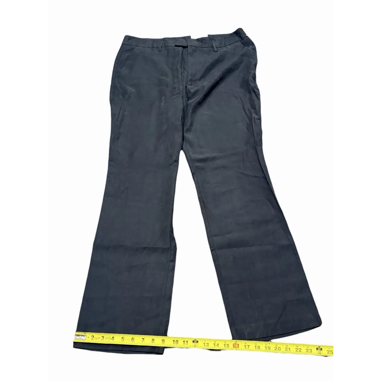 A New Day Womens Straight Leg High Rise Pants 16R Slim Hip & Thigh Black NWT - Image 6