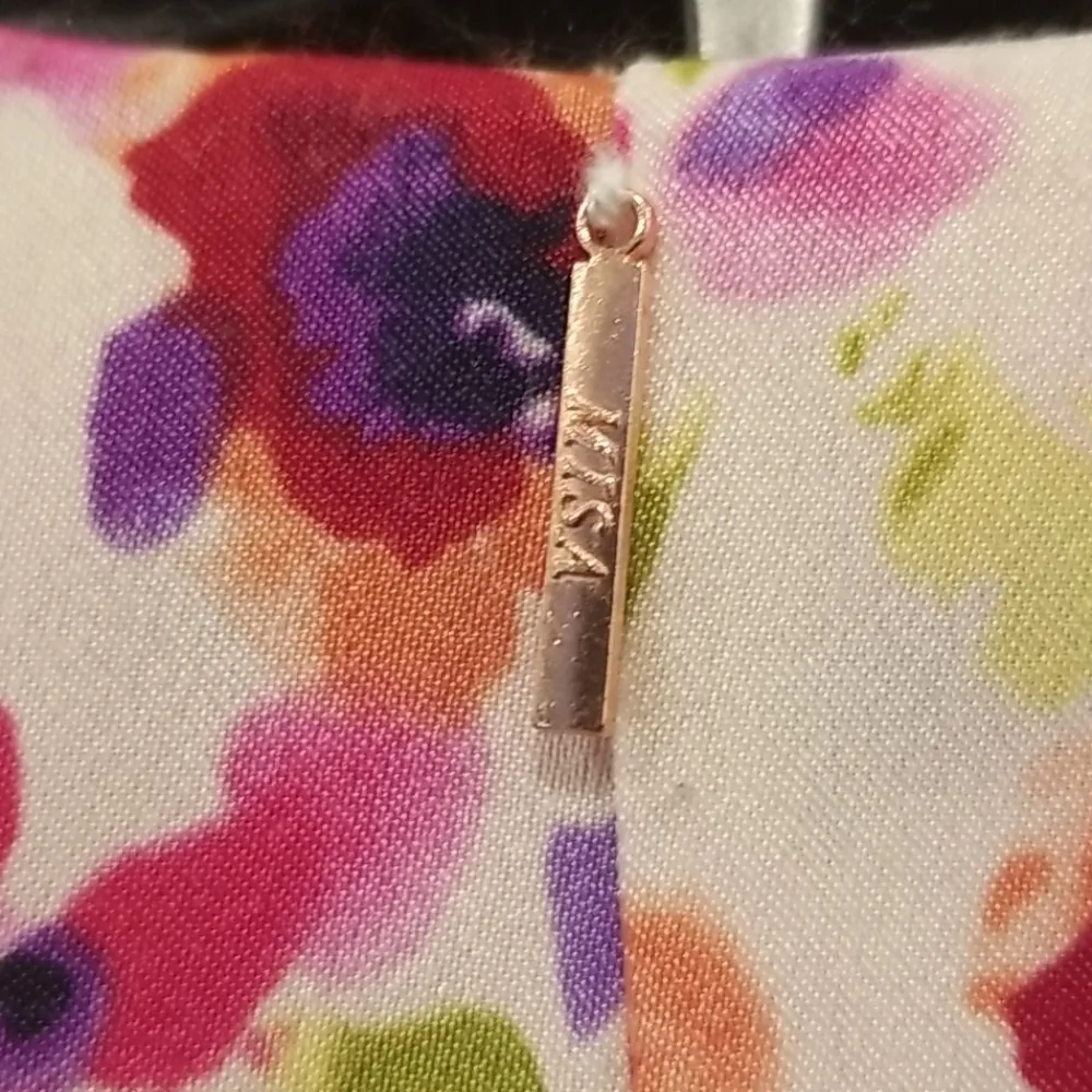 đź’•MISA LOS ANGELESđź’• Floral Ruffle Wrap Mini Dress M Medium NWT - Image 12