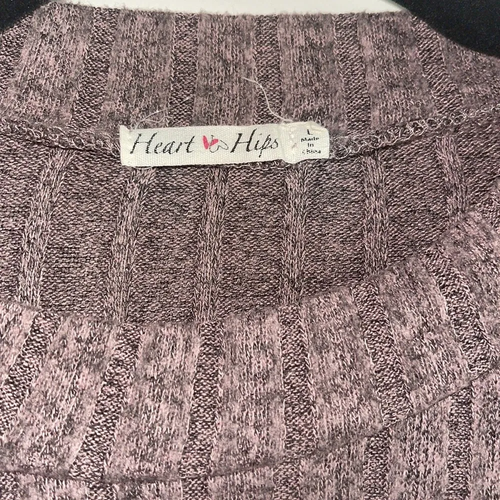 🆕 Heart & Hips Ribbed Long Sleeve Tee - Image 3