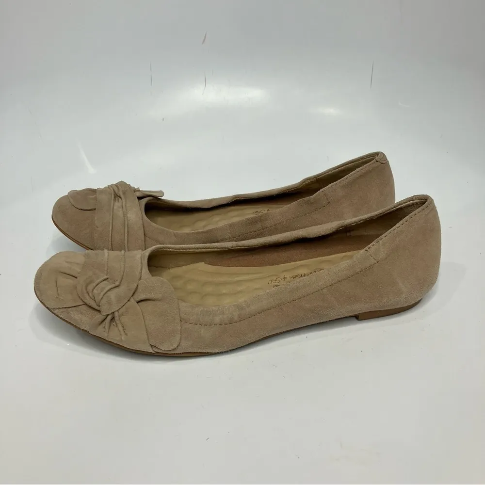 Walking‎ Cradles suede leather flats size 8.5 Tan - Image 3