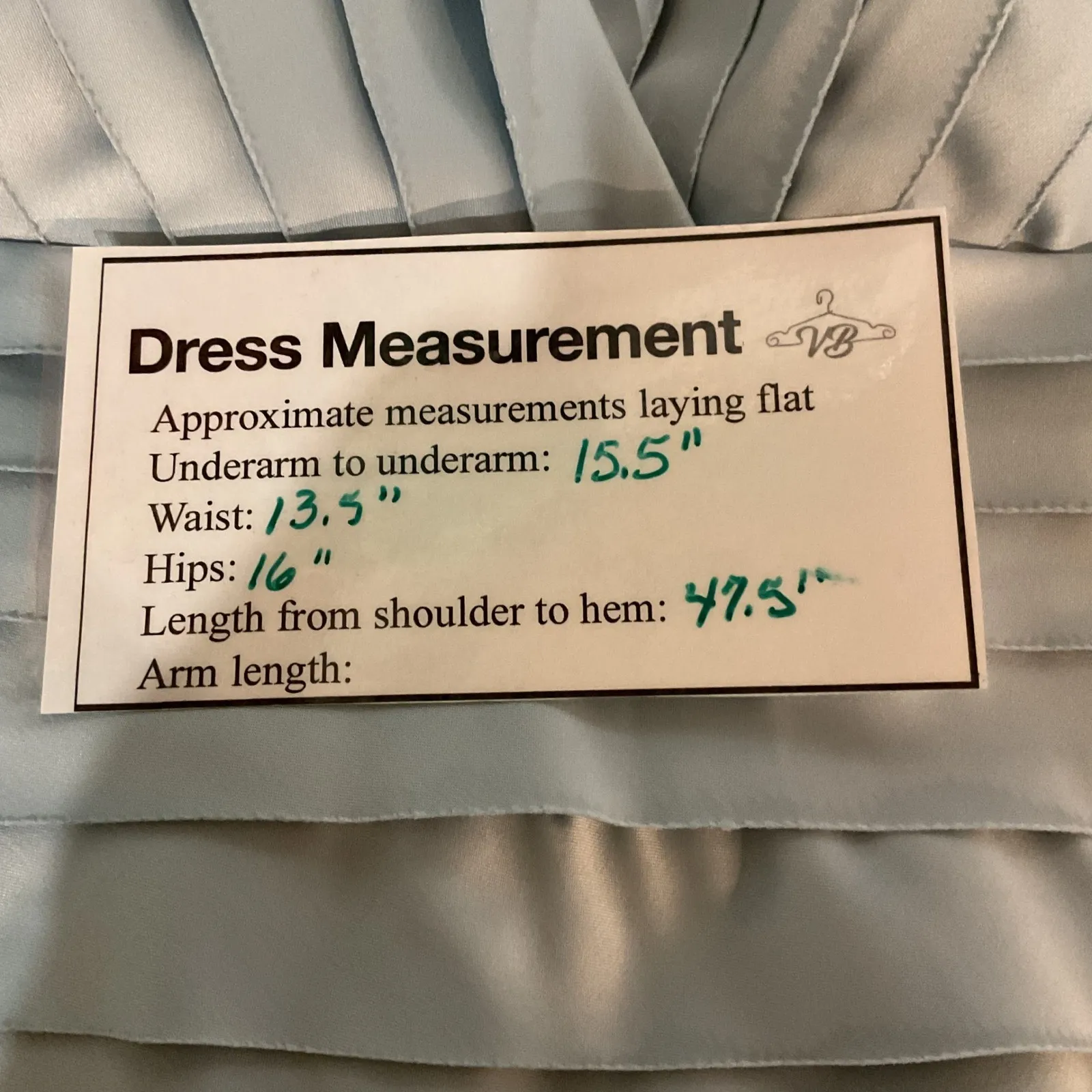 Lord & Taylor J.S. Collection Tiered Layer Halter Midi Dress Light Blue Sz 4 NWT - Image 10