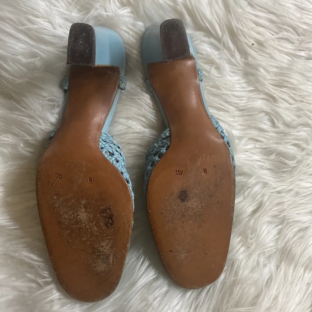 Jacobsons blue sandal Size 8AA sandals - Image 3