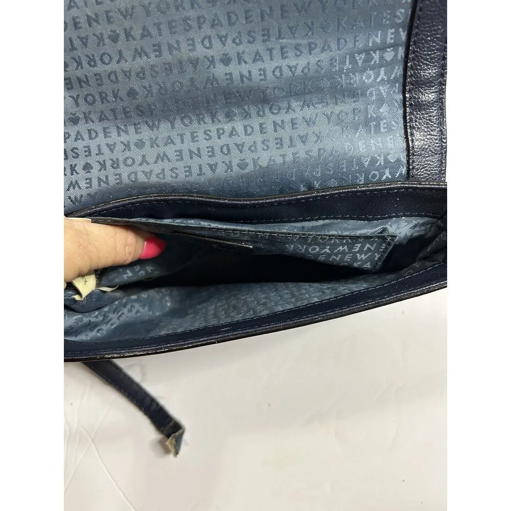 Kate Spade Blue Patterson Drive Kailey Shoulder‎ Bag READ - Image 9