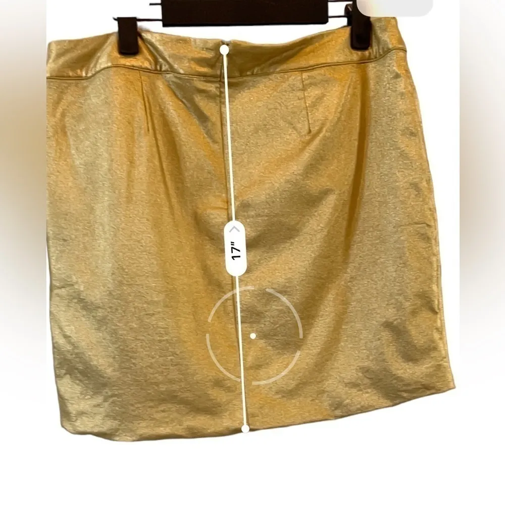 Tinley Road mini bubble‎ skirt large Gold - Image 7