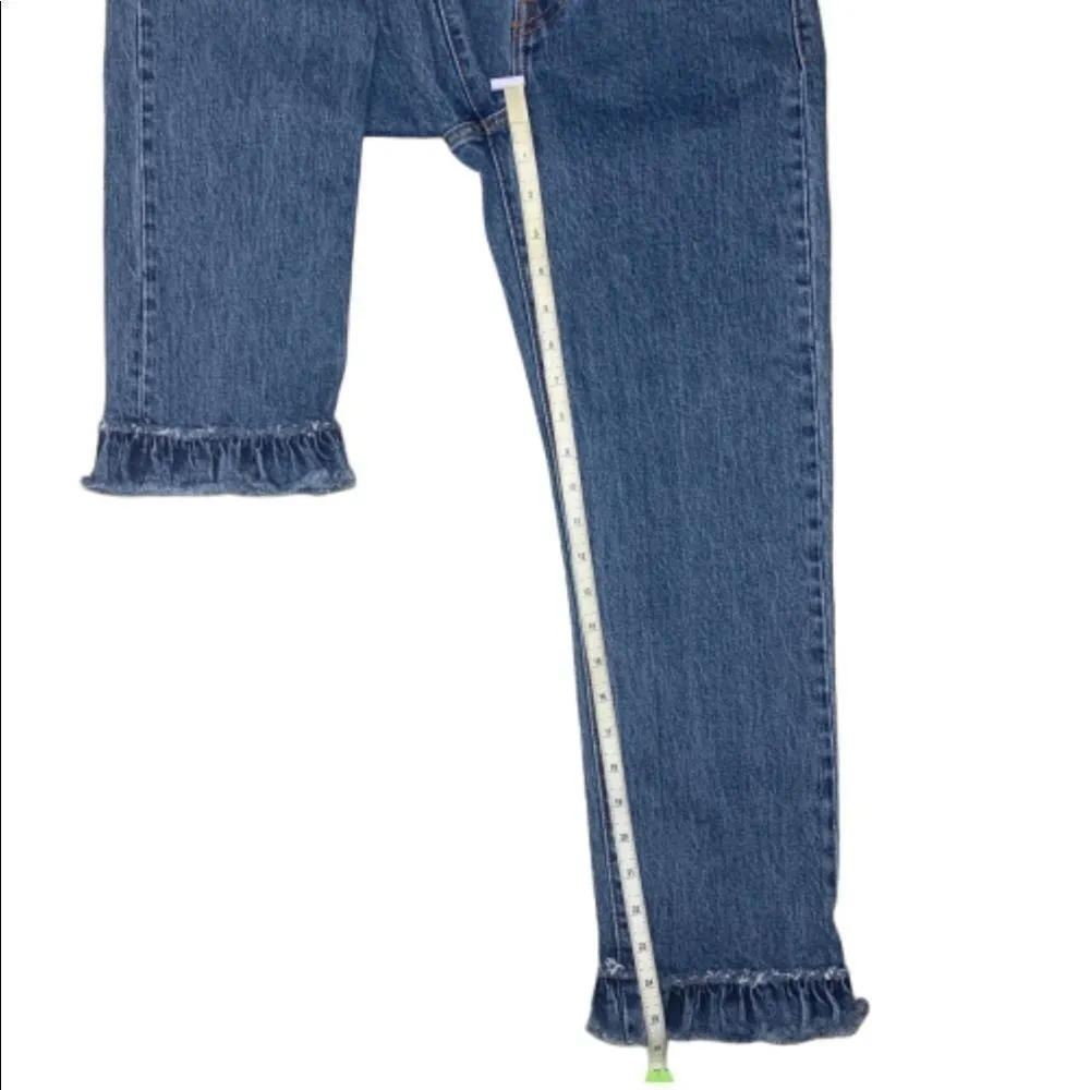 Levi’s Wedgie Straight Ruffle My Feathers Jeans - Image 6