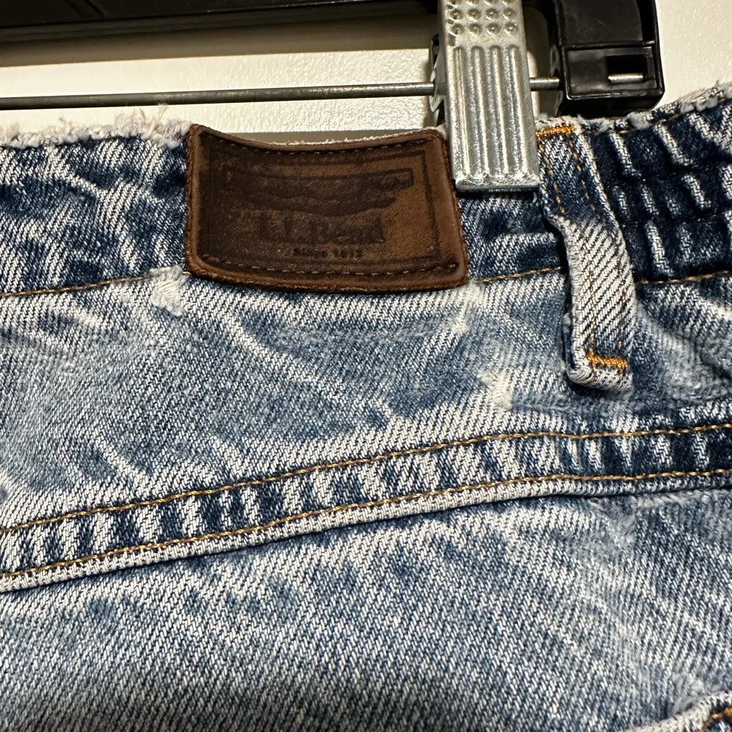 Vintage 90s Women’s Sz: 18 Petite LL Bean. Double L. Comfort Waist. Mom Jeans. Blue - Image 10