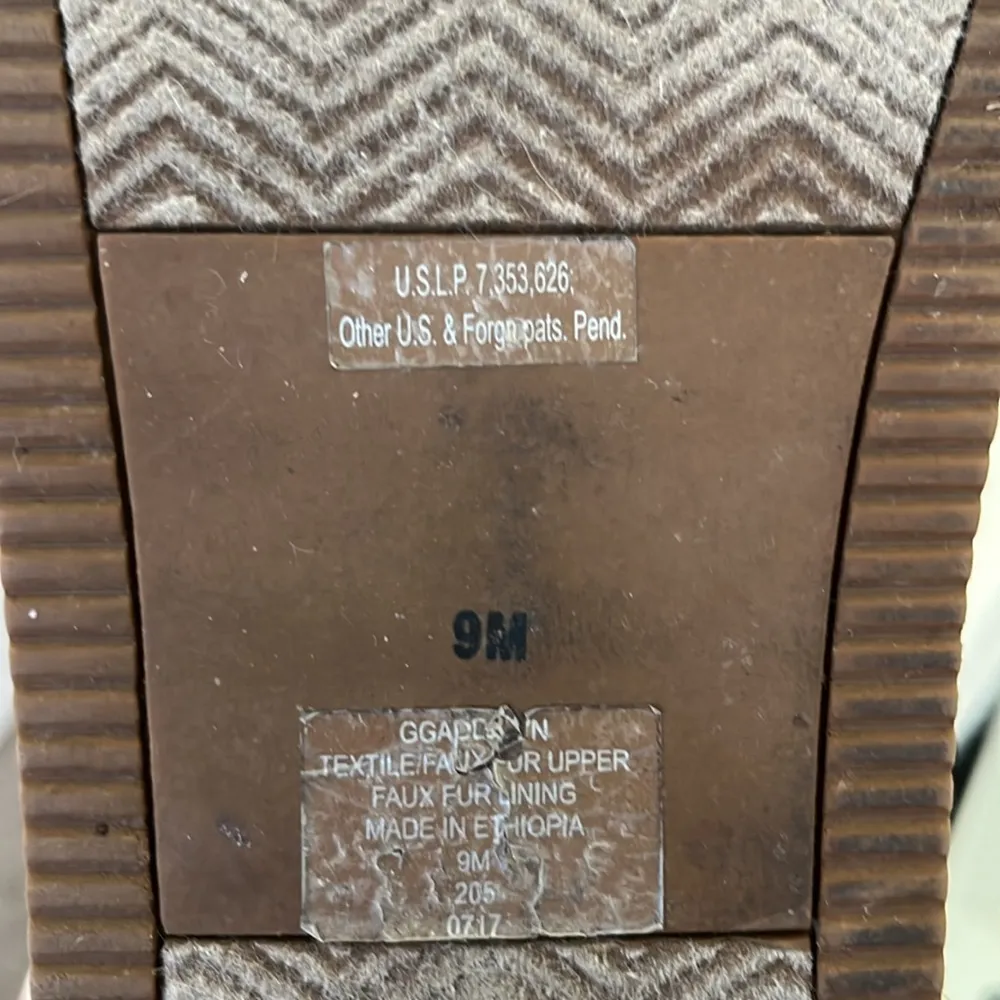 G by Guess Womens Amburr Faux Suede Winter Boots Brown - Image 9