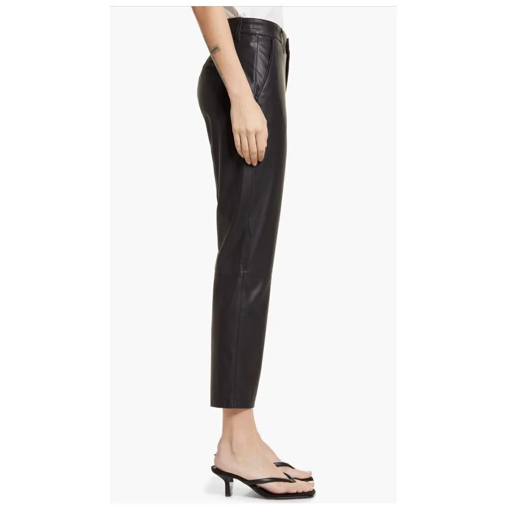AG Caden Crop Faux Leather Pants-NWT - Image 4