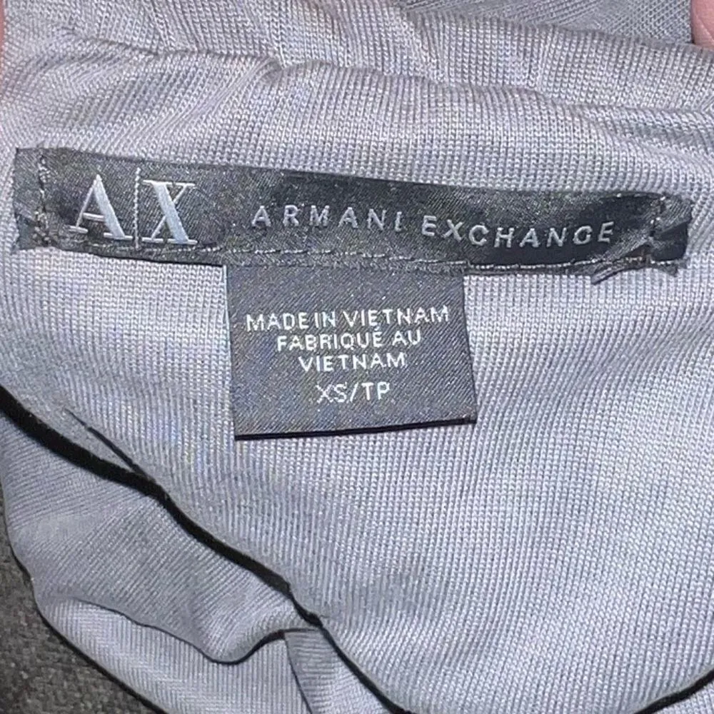 Armani Exchange Belted Gray Yoga Pants - Image 7