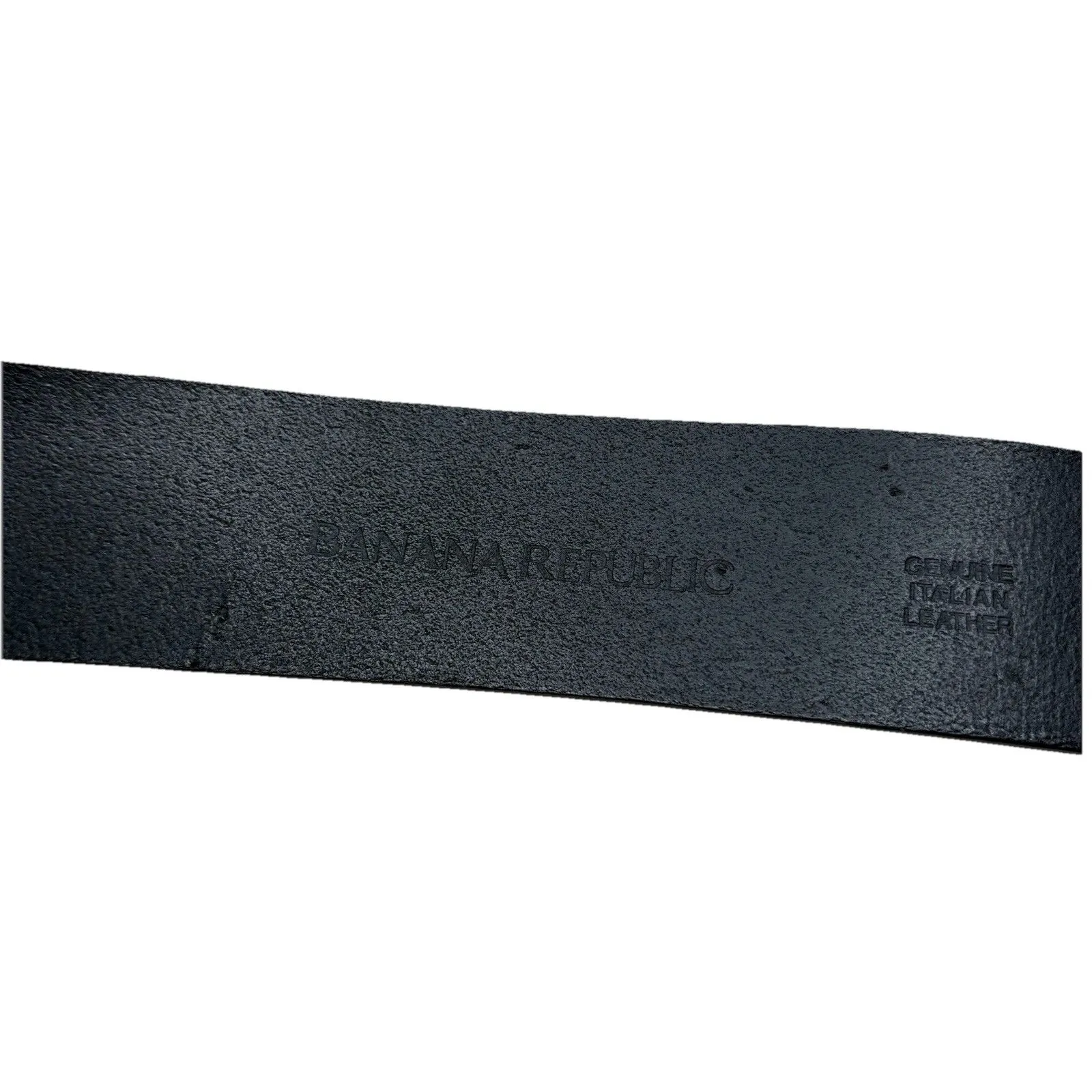 Banana Republic Black Genuine Italian  Leather Belt Women's Size Medium - Image 5