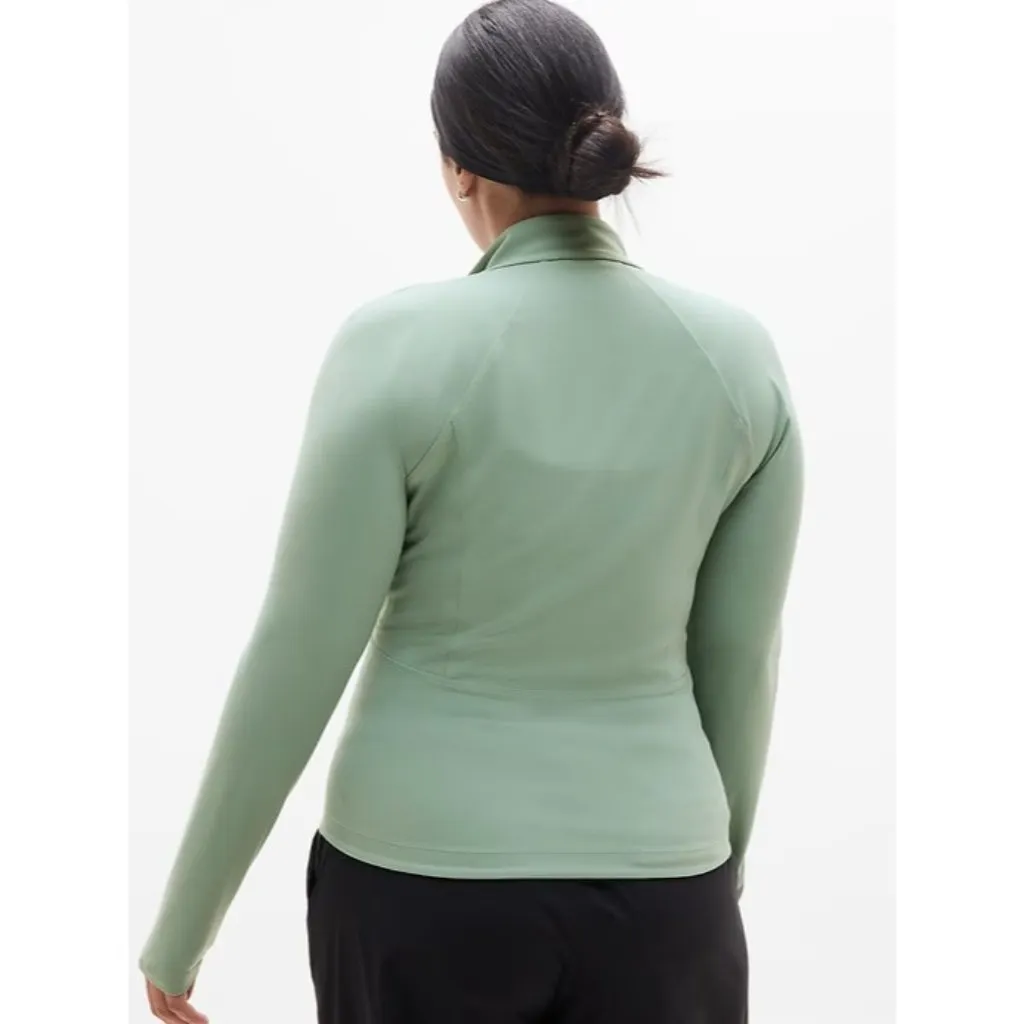 New Athleta XS Salutation Jacket 2.0 Agave Green X-Small Regular - Image 5