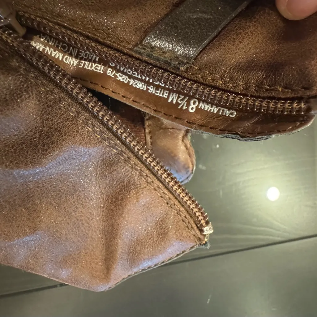 Baretrap Brown Leather Ankle Boots - Image 6