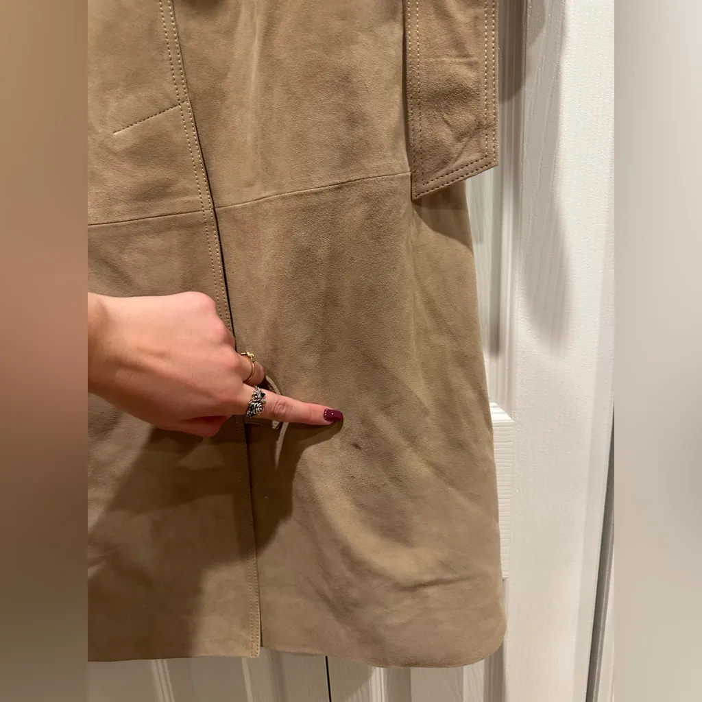 Reformation Veda Ashland Leather Trench - Image 6