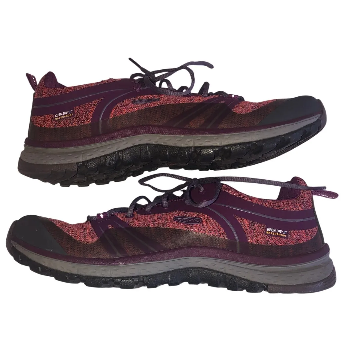 Keen Hiking Shoes Womens Size 10 Terradora Waterproof Red Purple Gorpcore Sporty - Image 3