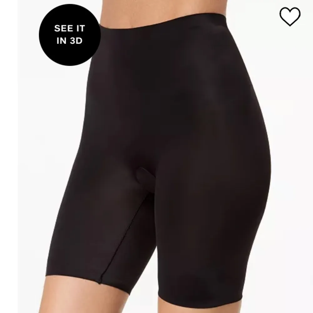 Maidenform SET of 2 Black Cover Your Bases Thigh & Bottom Shaper Shorts M - Image 4