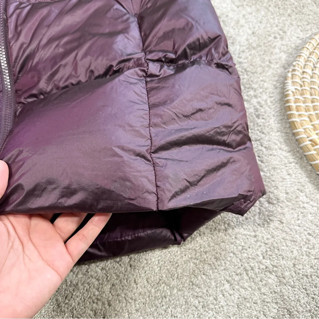 Eddie Bauer Women’s EB550 Luna Peak Down Parka Jacket Coat Hooded in Purple S - Image 9