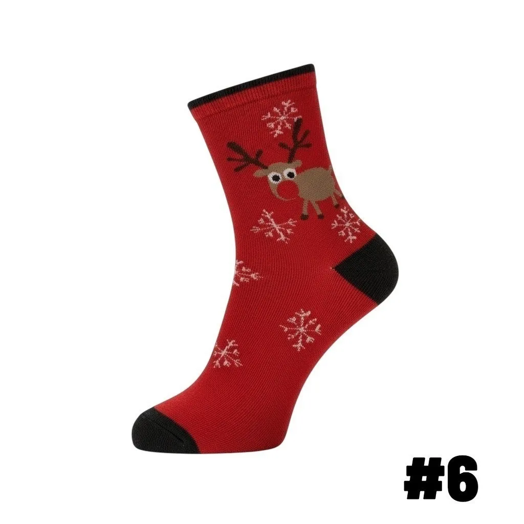 Calcetines Navideños De Punto Novedosos 5.5 - Image 4