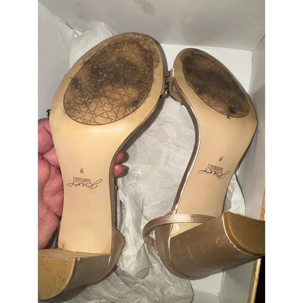 Jewel Badgley Mischka Alia Jewel Embellished Sandals Size 9 MSRP $129 - Image 12