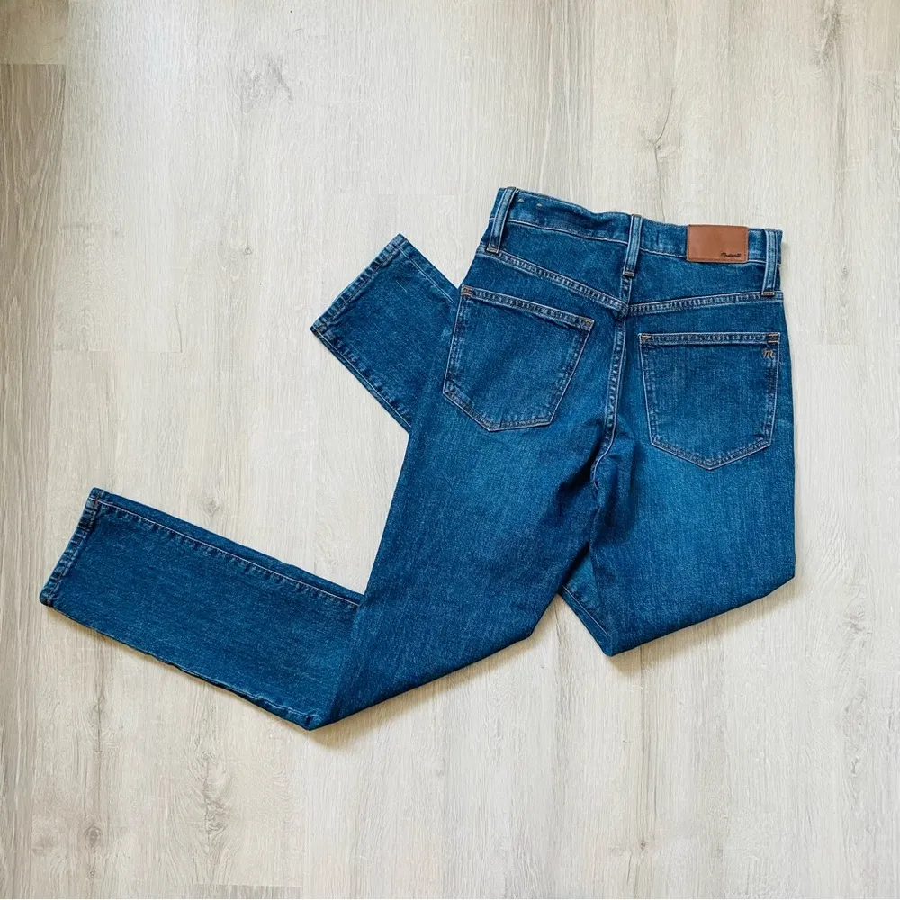 Madewell The High-Rise Slim Boyjean Denim Jeans Blue Sz 23 - Image 14