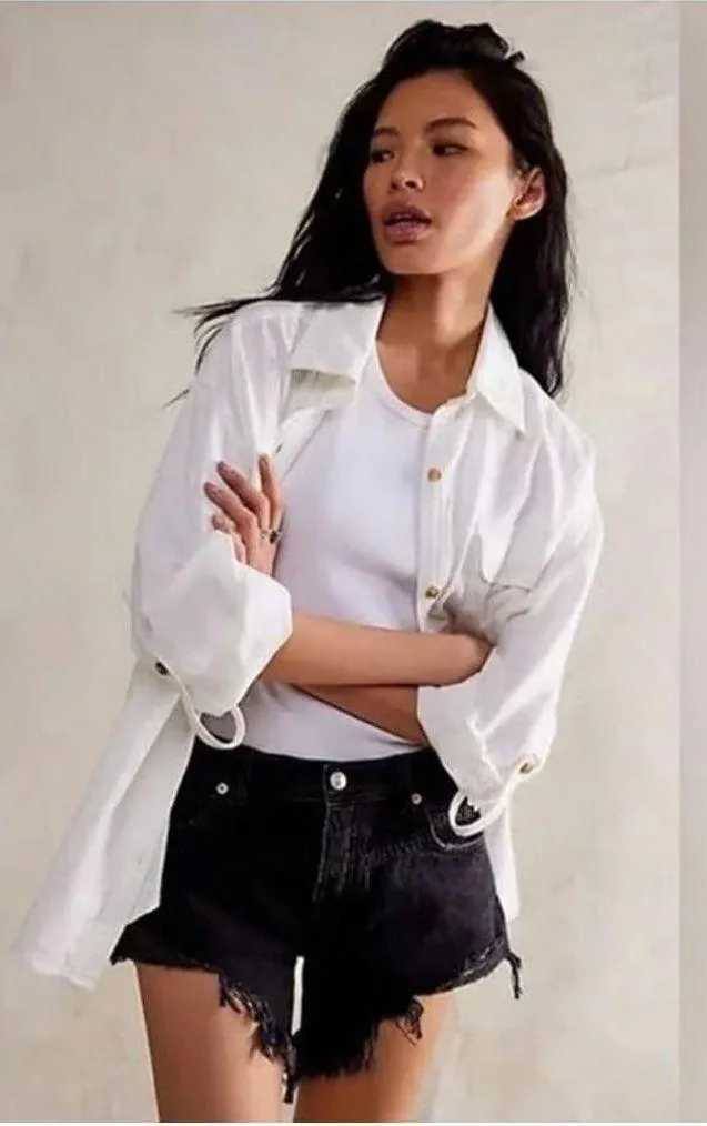 NWOT We the Free Westwood Mid-Rise High Low Short - Image 2