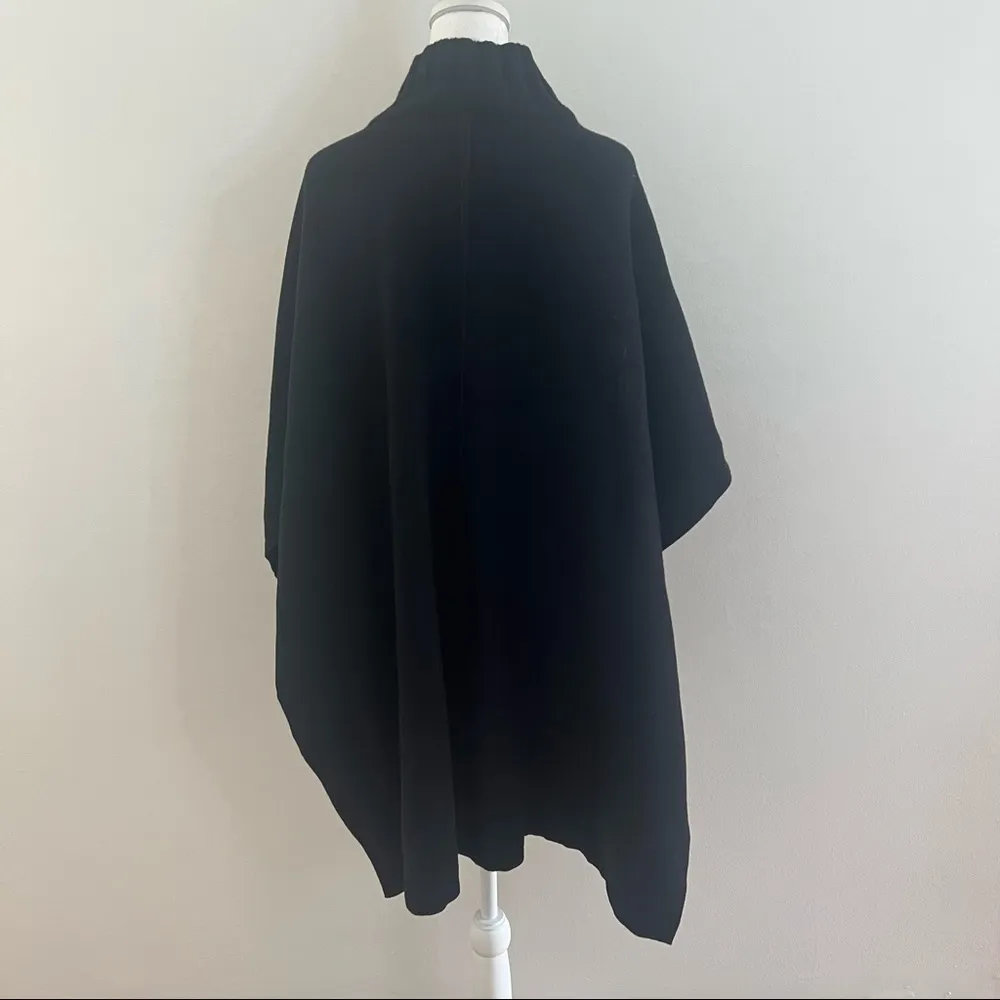 THEORY Palomina Plumose Knit Poncho Sweater - Image 6